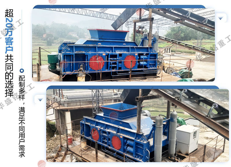 瓜子片對輥破碎機(jī)